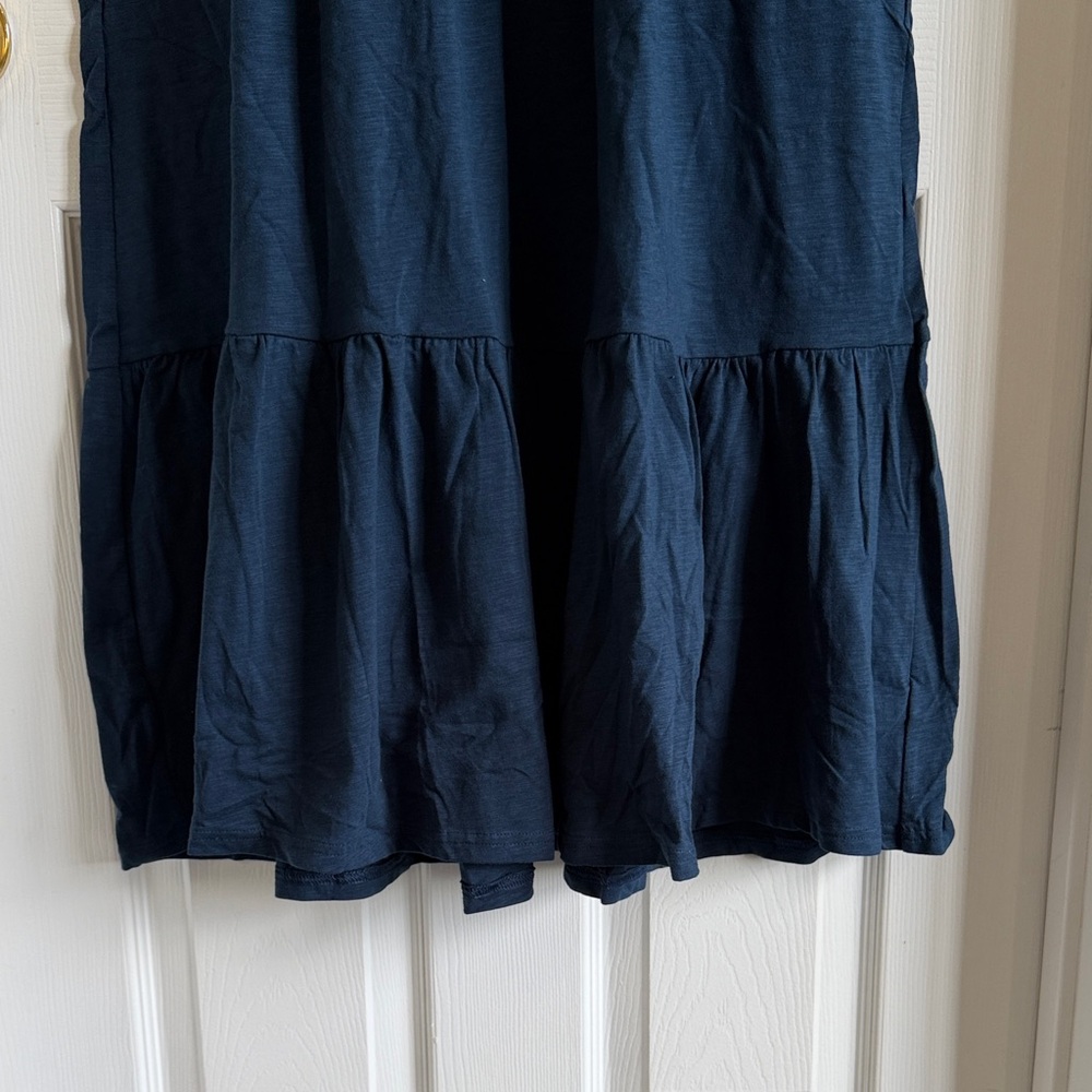 NWT Old Navy Dark Navy Short Sleeve Maxi Dress - Picture 8 of 12
